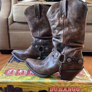 Durango Crush brown boots, size 8.5, in great condition